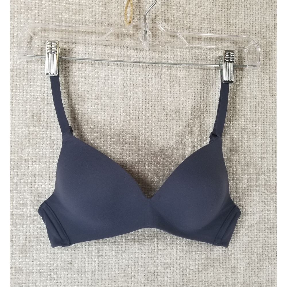 Wacoal navy blue seamless T-shirt bra